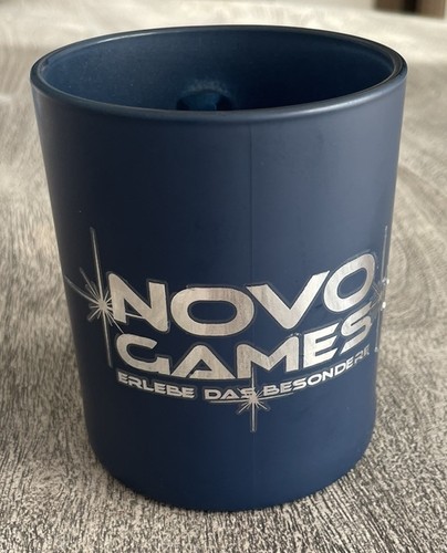 Tasse blau mit novoline novo - tasse,